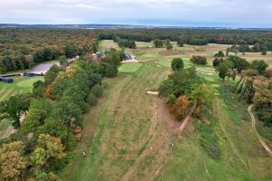 Chantilly (Vineuil) 18th Hole Aerial